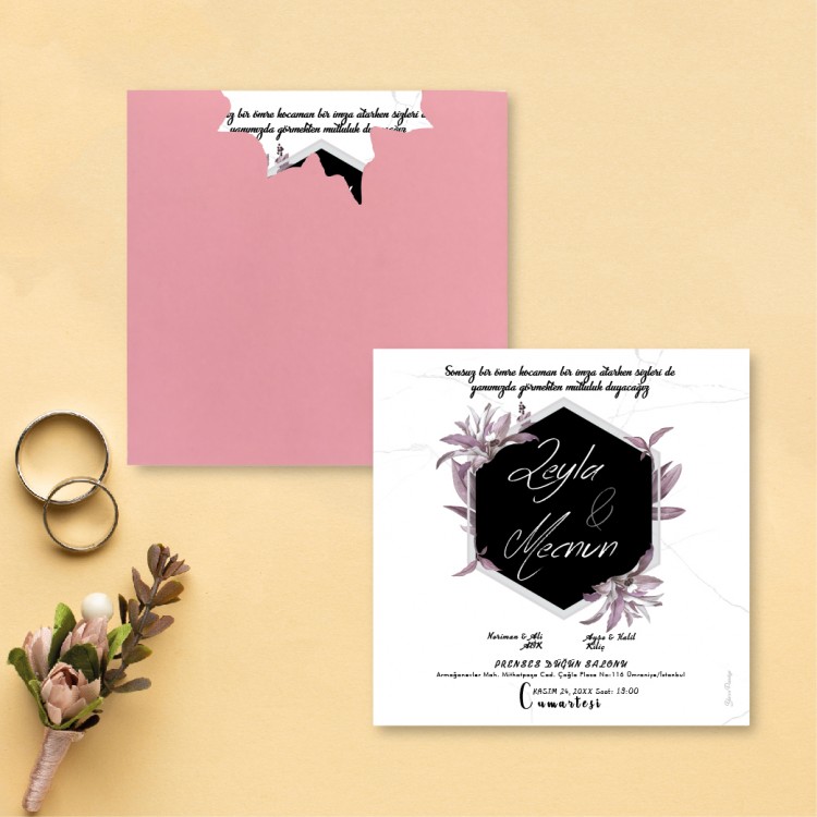 Beren Kare Davetiye 1842 - Detay Görseli 6